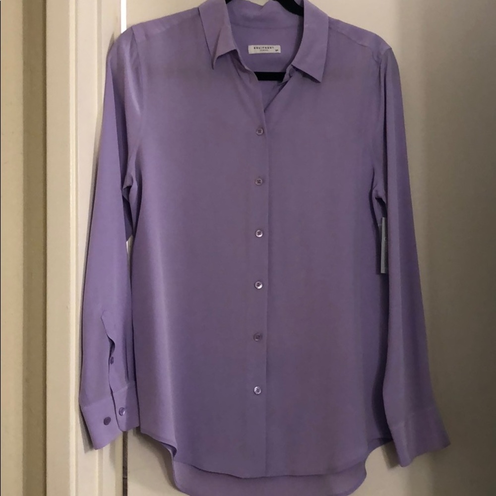 Equipment silk essential blouse